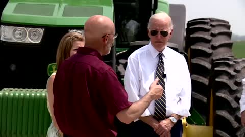 President Biden visits an Illinois farm to discuss food prices and supply issues as US inflation numbers remain near 40-year high