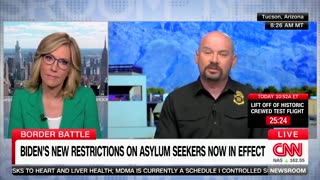 Border Patrol Council Official Tells CNN Biden’s Executive Order ‘Does Not Do Enough’