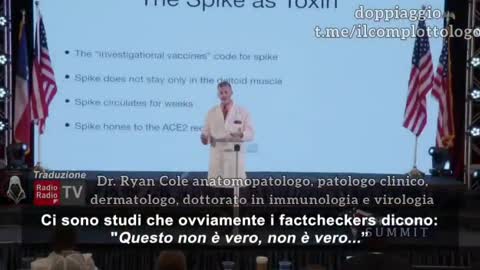 9.10.21 - Dr Ryan Cale, di fama mondiale, ANATOMOPATOLOGO, contro la dittatura sanitaria