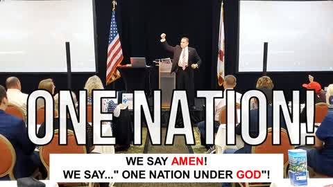 Amen... We Say ONE Nation Under God...