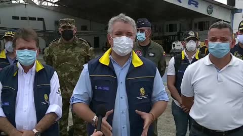 El presidente de Colombia, Iván Duque.