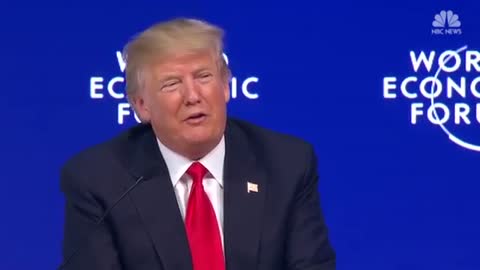 President Donald trump draws boos at davos after criticising the press |NBC