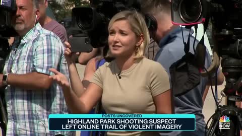 Highland Park Shooting Suspect Left Online Trail Of Violent Imagery