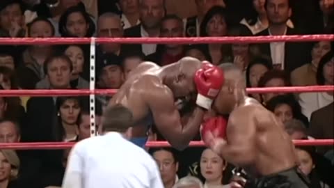 Mike Tyson (USA) vs Evander Holyfield (USA) - KNOCKOUT, BOXING fight, HD