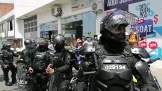 Video: Policía retoma el orden tras disturbios ocurridos en una fundación del centro de Bucaramanga
