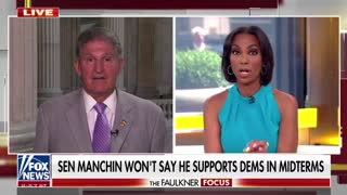 Manchin Will NOT Show His Support For Dems In The Midterms