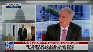 McCarthy Urges Dems Not To Investigate Trump For Country's Sake