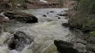 Alberta small waterfall