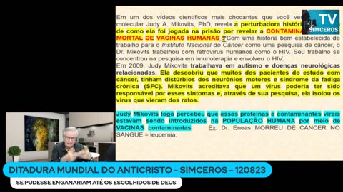 DITADURA MUNDIAL DO ANTICRISTO - SIMCEROS - 130823