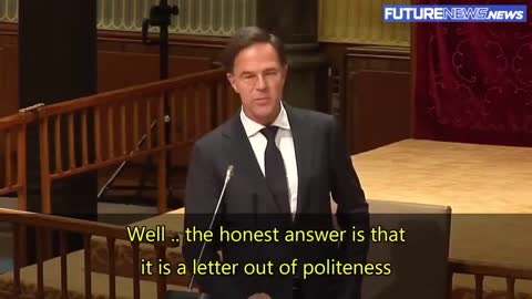 Netherlands PM Exposed for Lying About Praising Klaus Schwab's Great Reset Takeover Plan