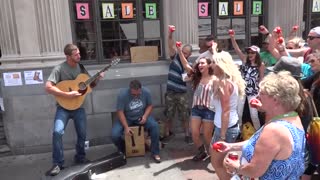 Shooting A Music Video At CMA Fest 2015 | 2 Steel Girls