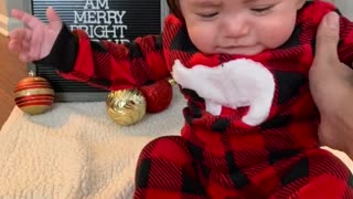 What babies really think about holiday pictures