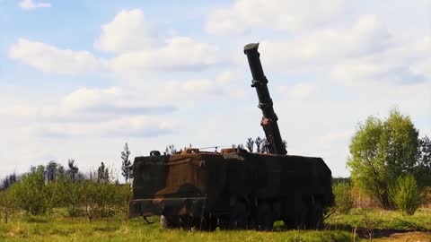 ! !️💥 Footage of the operational tactical missile system Iskander during the special operation