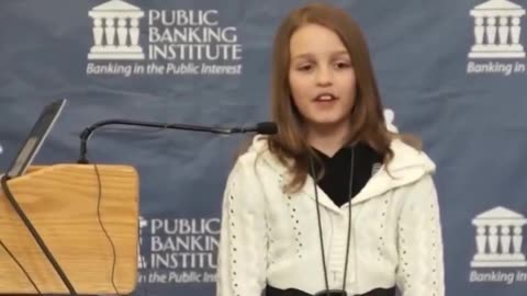 12-year-old Canadian girls exposed the Central Banks.