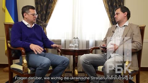 Exklusivinterview mit dem Leiter des Außenministeriums, Dmytro Kuleba, für RBC-Ukraine.