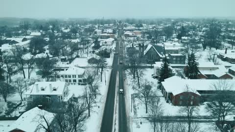 Bardstown Snowstorm 2021 - DJI Mavic Air 2 - DaVinci Resolve