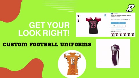 Custom Sublimated Football Uniforms from RobbinsAthletics.com
