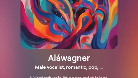 Aláwagner - AI-generált popzene