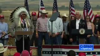 Indian Nation - the Crow Nation supports Trump