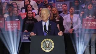 Protesters Interrupt Biden During His Speech on Abortion