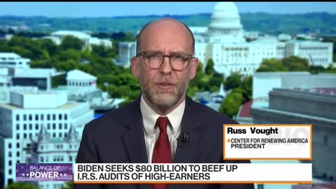 Russ Vought on Bloomberg about Biden Tax Plan Part 2
