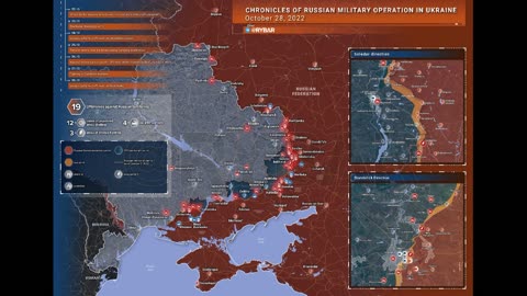 SMO @Rybar sitrep for October 28, 2022