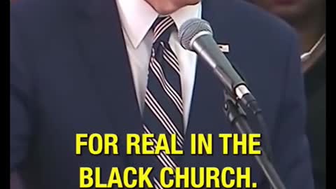 Biden Got Raised By The Black Church