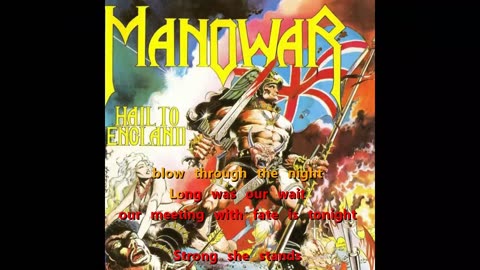 Manowar - Hail To England {quest for the holy karaoke}