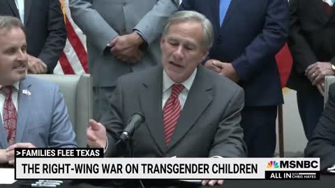 Chris Hayes: Gov. Abbott’s Anti-Trans Order Is Child Abuse