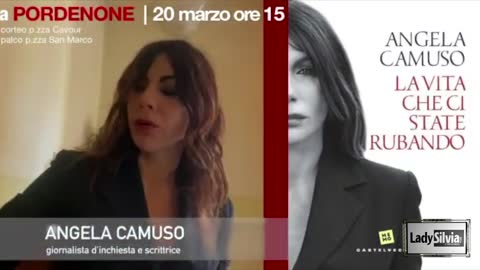 Angela Camuso 20 marzo 2022 ore 15 pordenone - facciamo sapere che vuole la Pace