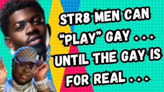 Str8 Men Can "Parody" Gayness But SHUN ACTUAL Gay Men. Y'ALL Nuggahz Is The WEIRD ONES !!!