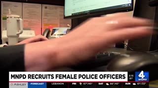 Nashville Police Department drops test requirement in order to increase its female force to 30%