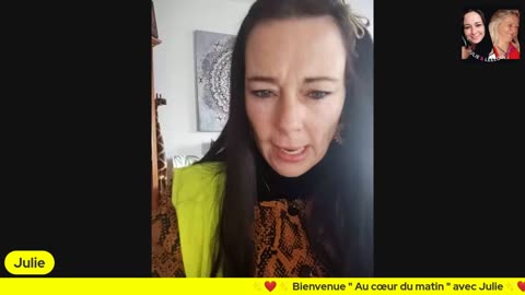 ✨❤️✨ Au Coeur du Matin, Julie à Votre Ecoute 17/11✨❤️✨