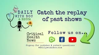 High Blood Pressure is a Kidney Issue not a heart problem? - Daily with Doc and Becca 6/20/23