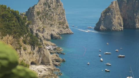 Beautiful Sea View of Monterosso al Mare Beach