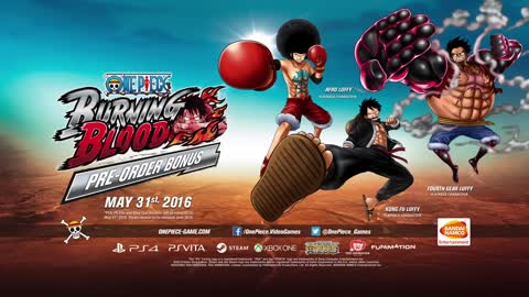 One Piece: Burning Blood - Live Action Trailer | PS4, XB1, Vita, Steam