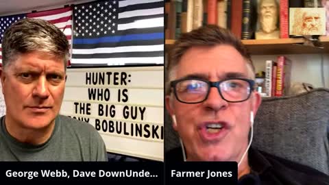 Q channel hunting and lawsuit with George Webb & Farmer Jones
