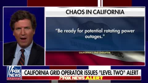 Tucker "Our richest state is now our most dysfunctional state. You did that, Gavin Newsom."