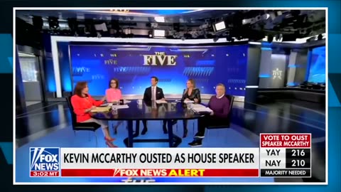 BREAKING: McCarthy Ousted as Speaker, Fox News Meltdowns Ensue