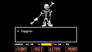 Papyrus What the Heck!? A bad Disbelief Papyrus playthrough...