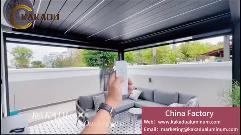 Kakadu Aluminum Waterproof Ziptrack Outdoor Blinds Zip Screen Outdoor Blinds#ZiptrackBlinds