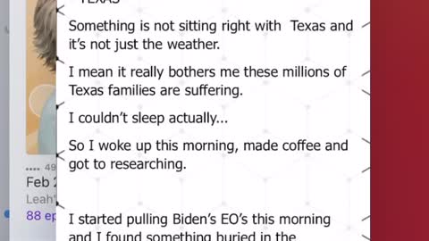Wow Biden caused the Tx power grid failure on day 1
