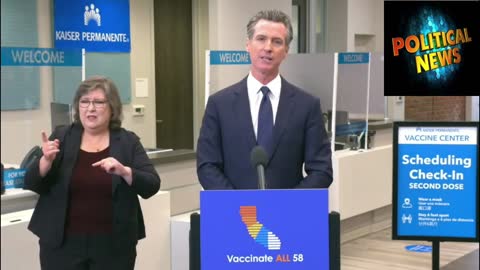 Gavin Newsom imposes a statewide mask mandate and calls out the right for the spread of Covid.