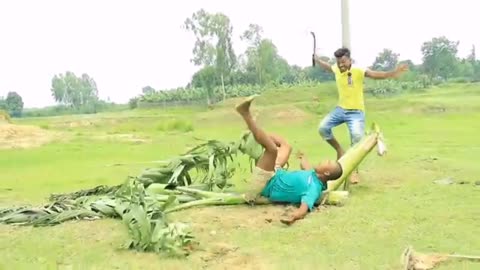 Must Watch New Funniest Comedy Video 2021 Amazing Funny Video 2021 @banana tree