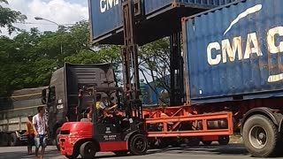 Container Transport in Vietnam