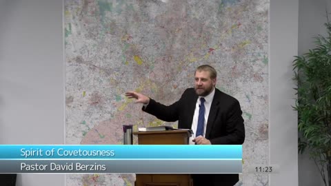 Spirit of Covetousness | Pastor D. Berzins