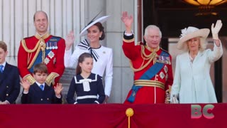 Kate Middleton makes first appearance in months for Trooping the Colour
