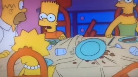 Clip from The Simpsons.