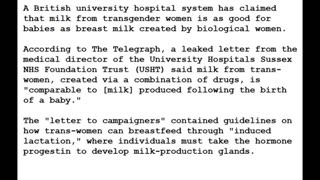 24-0220 - UK Hospitals Claims Man Milk is Good for Newborns