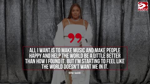 Lizzo's Surprising Exit from Music.